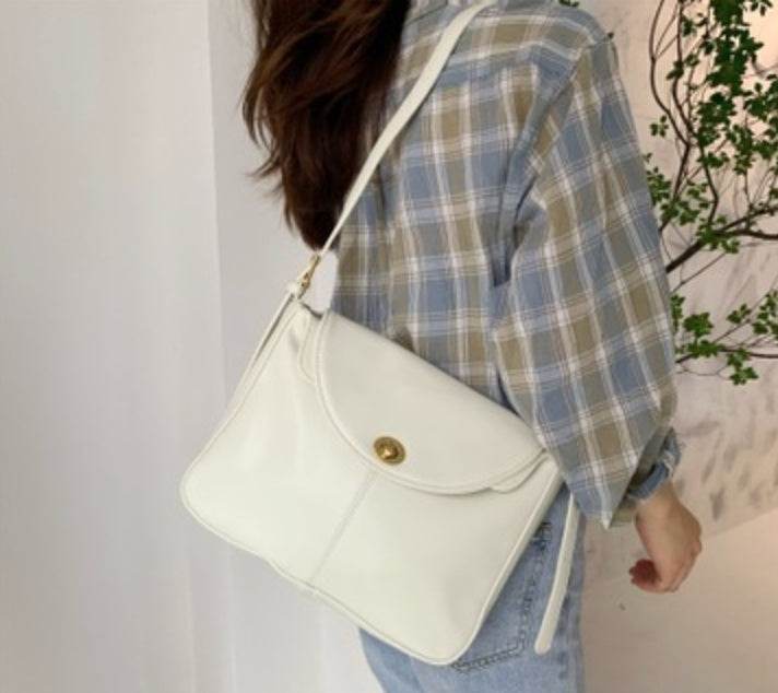 Leather Women Handbags Female Shoulder Bag - Mubimart