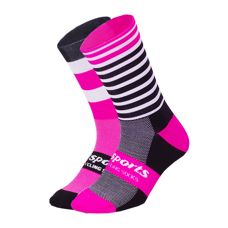 Cycling socks running skate socks - Mubimart -  