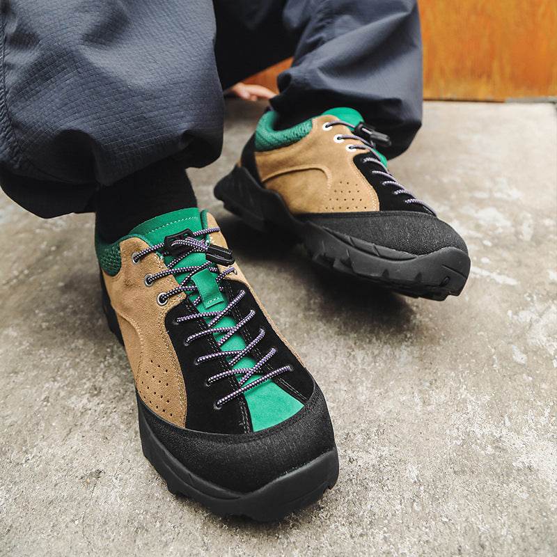 Niche Leather Outdoor Camping Travel Mountain Climbing Hiking Boots - Mubimart