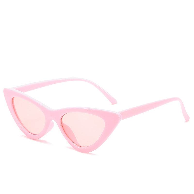 Retro Triangle Cat-eye Sunglasses - Mubimart