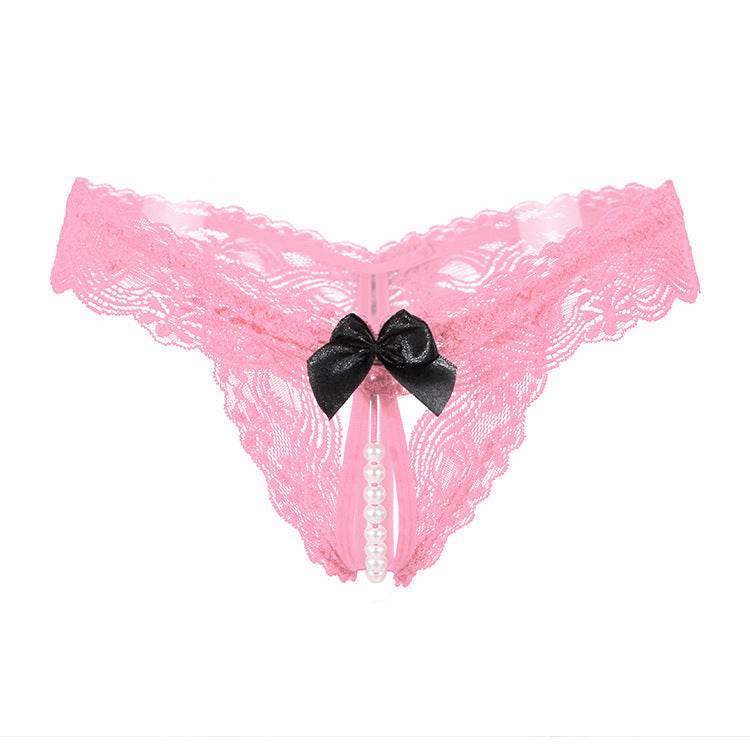 Sexy Pearl Thong High Elastic - Mubimart