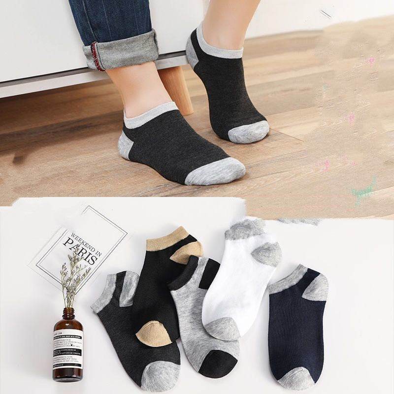Men's Crew Socks Thin Breathable Short Sleeve - Mubimart