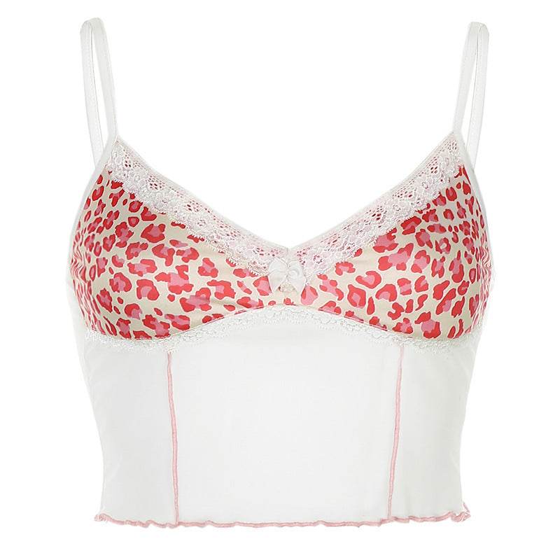 Stitching camisole - Mubimart
