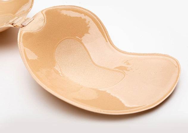 Invisible Push Up Bra Backless Strapless Bra Seamless Front Closure Bralette Underwear - Mubimart