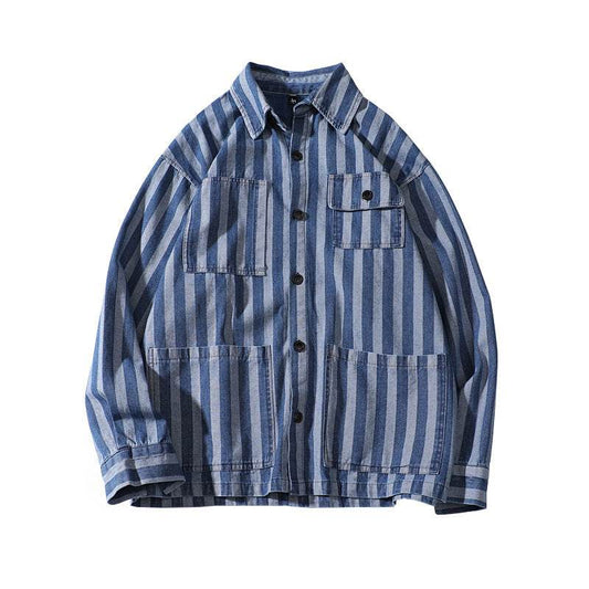 Denim shirt jacket - Mubimart