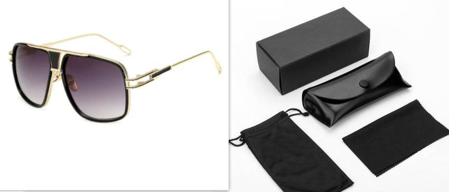 Sunglasses Men Brand Designer Sun Glasses Driving Oculos De Sol Masculino Grandmaster Square Sunglass - Mubimart
