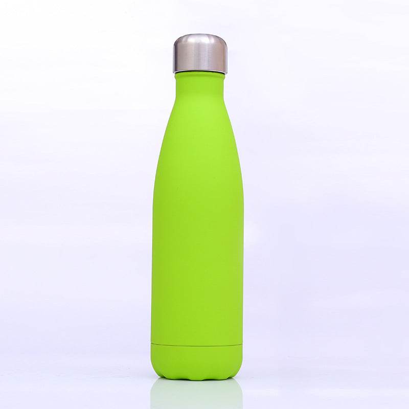 Coke Bottle Stainless Steel Vacuum Flask Bowling Cup Sports Bottle - Mubimart