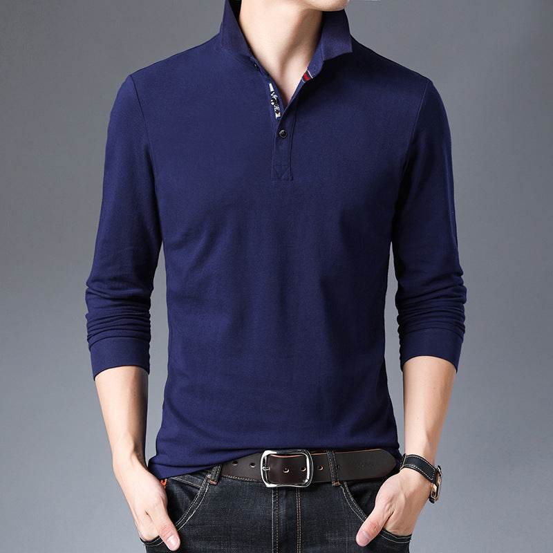Middle-aged POLO shirt - Mubimart