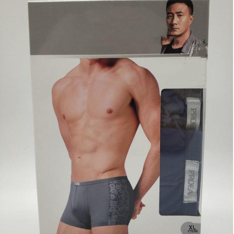 Men's fiber boxer briefs