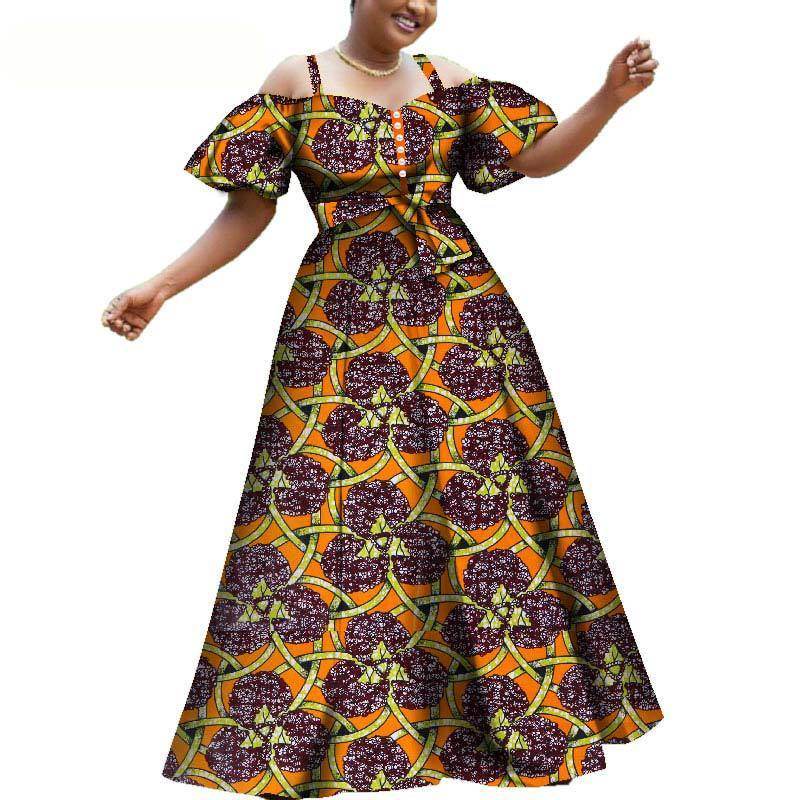 African National Slip Dress For Women - Mubimart