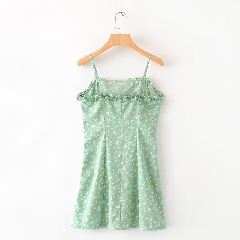 Floral camisole dress - Mubimart -  