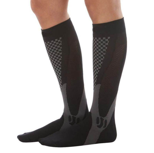Compression Socks For Men&Women Best Graduated Athletic Fit For Running Flight Travel Boost Stamina Circulation&Recovery Socks - Mubimart