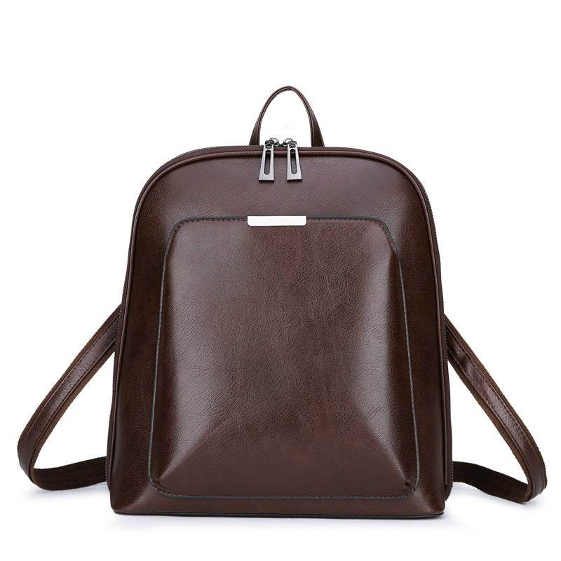 Backpack women fashion pu backpack - Mubimart
