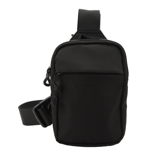Side Shoulder Bag Small Waterproof Sling Bag for Men Women Running Cycling Traveling Shopping Black - Mubimart