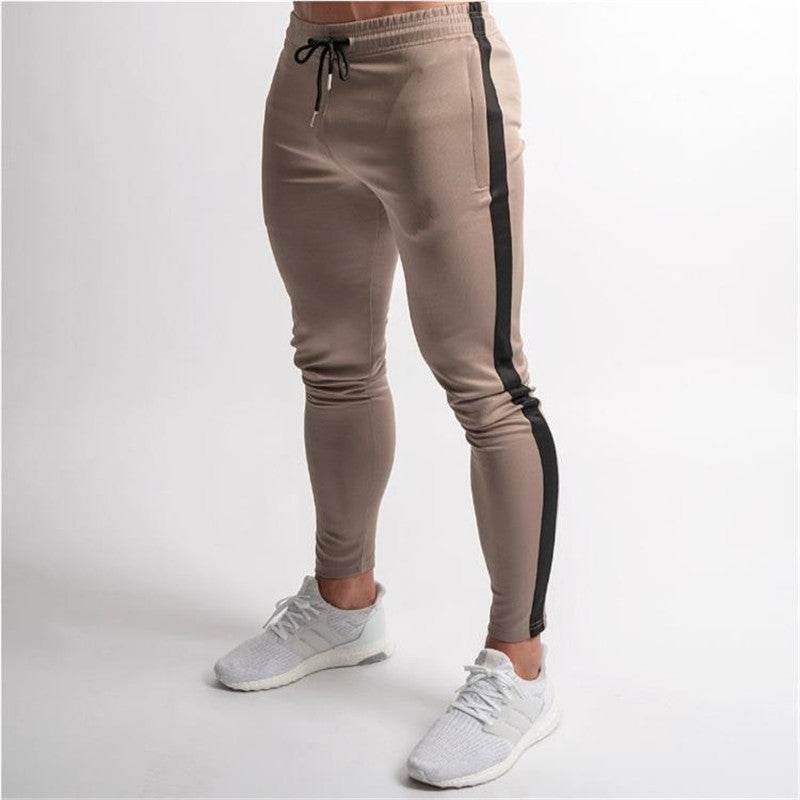Colorblock casual sweatpants men - Mubimart