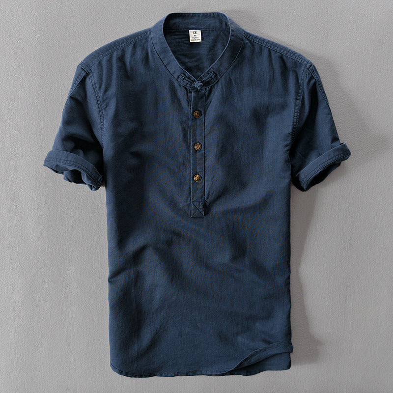 Cotton linen shirt