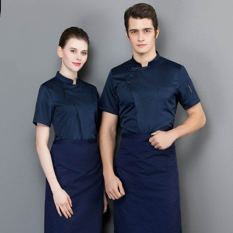 Summer Breathable Short Sleeves For Work Clothes - Mubimart