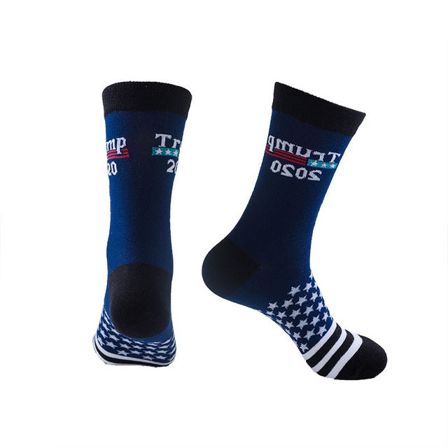 Flag socks men's cotton socks - Mubimart -  