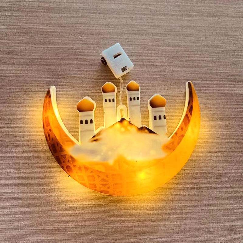 Star Moon Pendant Decorative Lamp - Mubimart