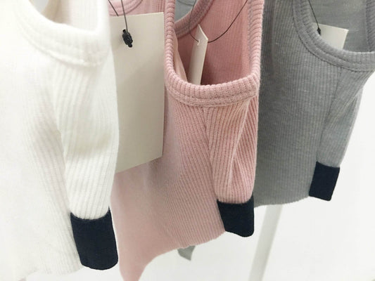 Solid color sports bra - Mubimart