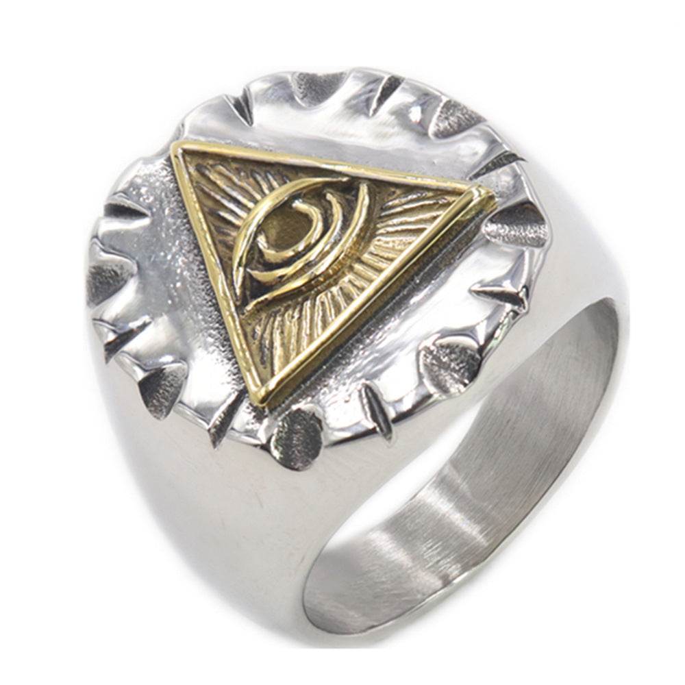 Titanium steel Viking ring for men - Mubimart
