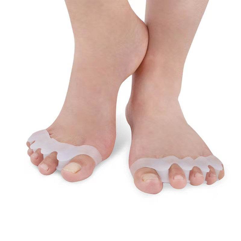 Men's And Women's Flip-out Five-toe Silicone Brace Toe Separator - Mubimart