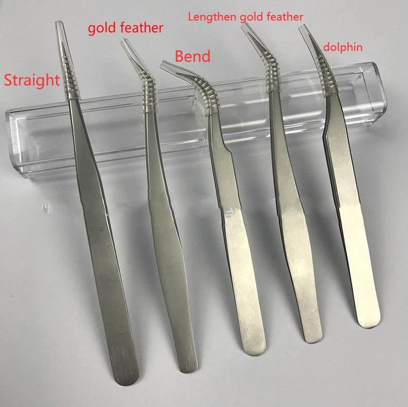Stainless steel elbow tweezers - Mubimart