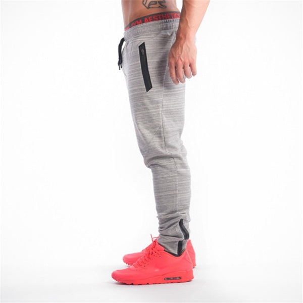 Slim-fit feet sweatpants