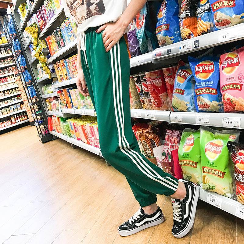Autumn loose Casual Pants Capris - Mubimart