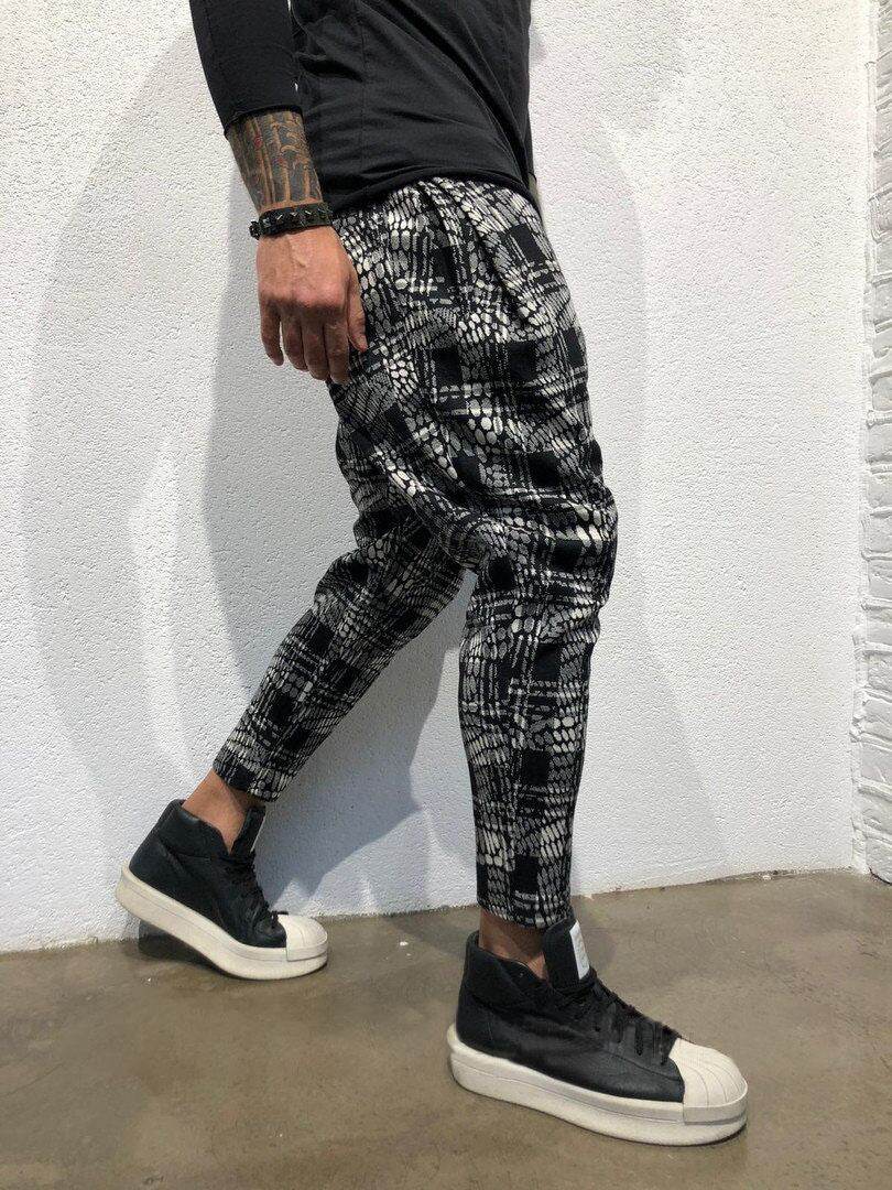Print gradient sweatpants - Mubimart