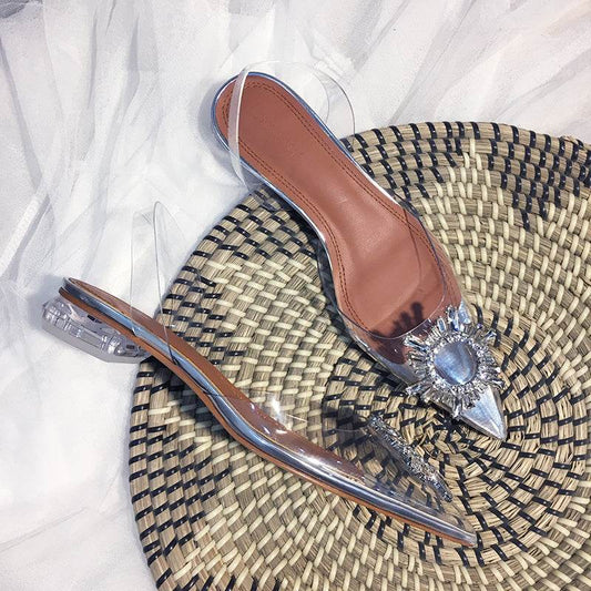 Transparent high heels - Mubimart