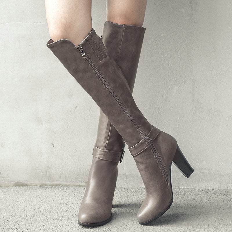 All-match tall boots - Mubimart