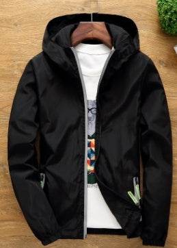 Autumn Spring Jackets Men Bomber Jacket Male Casual Coat For Men Wind Breaker New Hooded Jacket Men'S Windbreaker - Mubimart