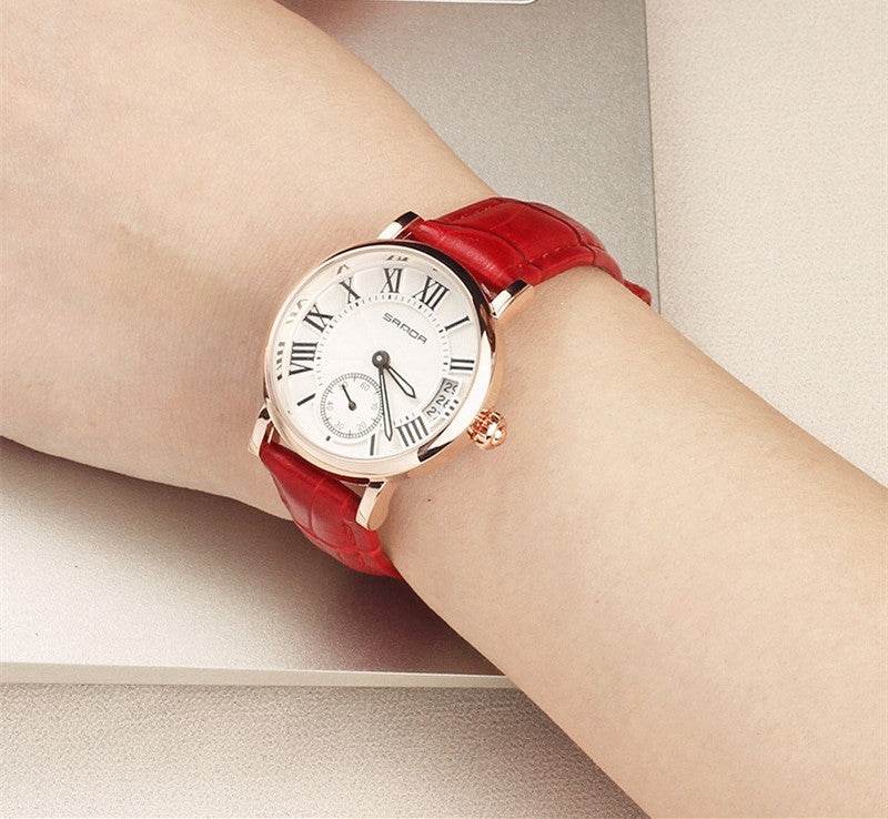 Watch women waterproof delicate belt women - Mubimart