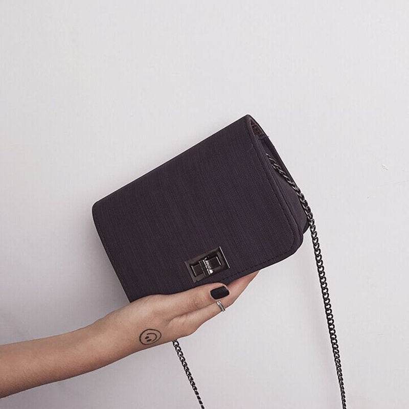 Women Faux Leather Small Handbag Satchel Messenger Cross Body Shoulder Bag Purse - Mubimart