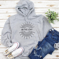 Be The Light Sweatshirts For Woman - Mubimart -  