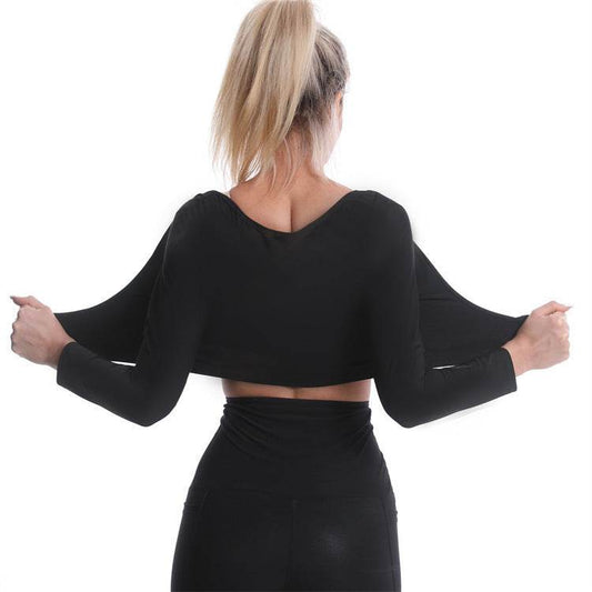 Women's Short Sleeve Vest Shapewear - Mubimart