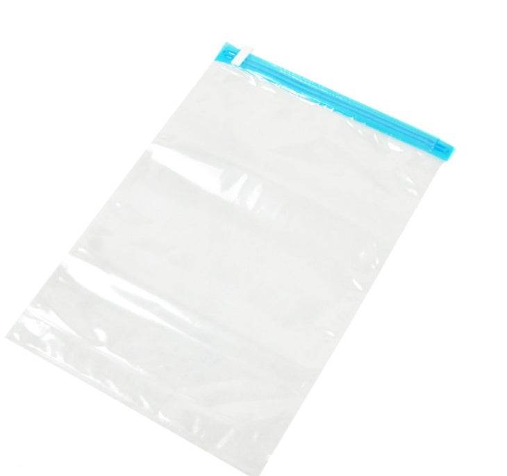 1 pc Hand Rolling Compression Vacuum Bag Border Foldable Compressed Home Clothes Plastic Storage Bag Space Saving Seal Bags - Mubimart