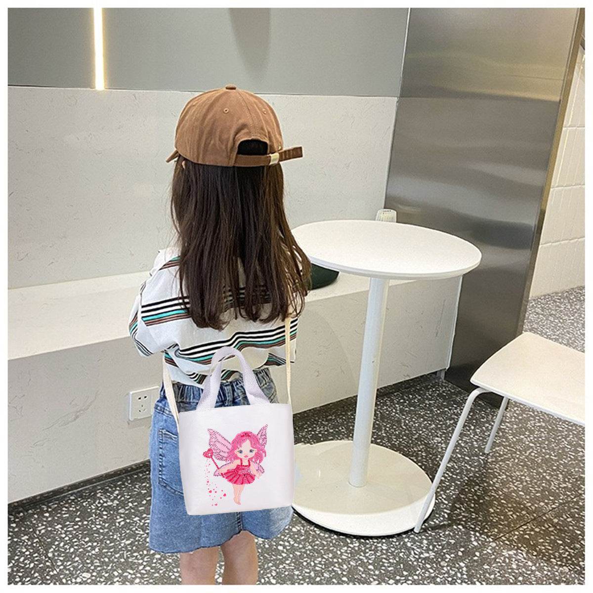 DIY Crystal Diamond Painting Satchel Bag - Mubimart
