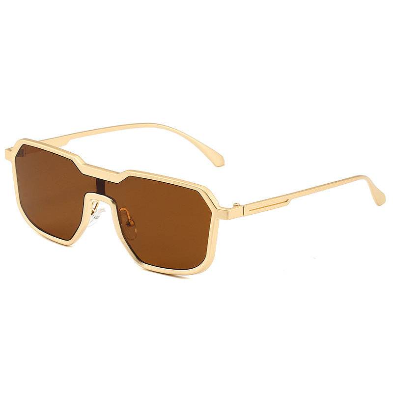 Punk Metal Sunglasses For Men - Mubimart