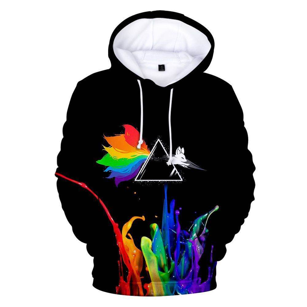 3D printed men's and women's hoodies - Mubimart