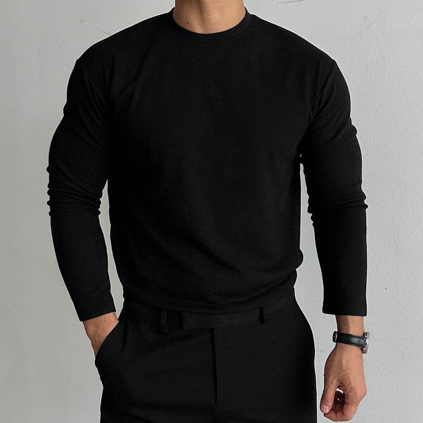 Autumn And Winter Dralon Thickened Men's Undershirt - Mubimart