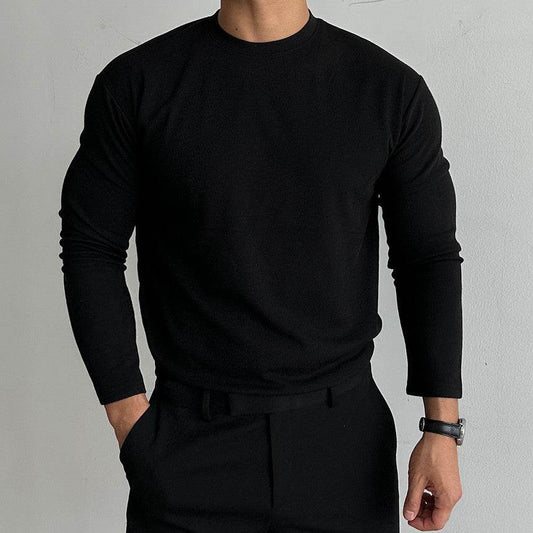 Autumn And Winter Dralon Thickened Men's Undershirt - Mubimart