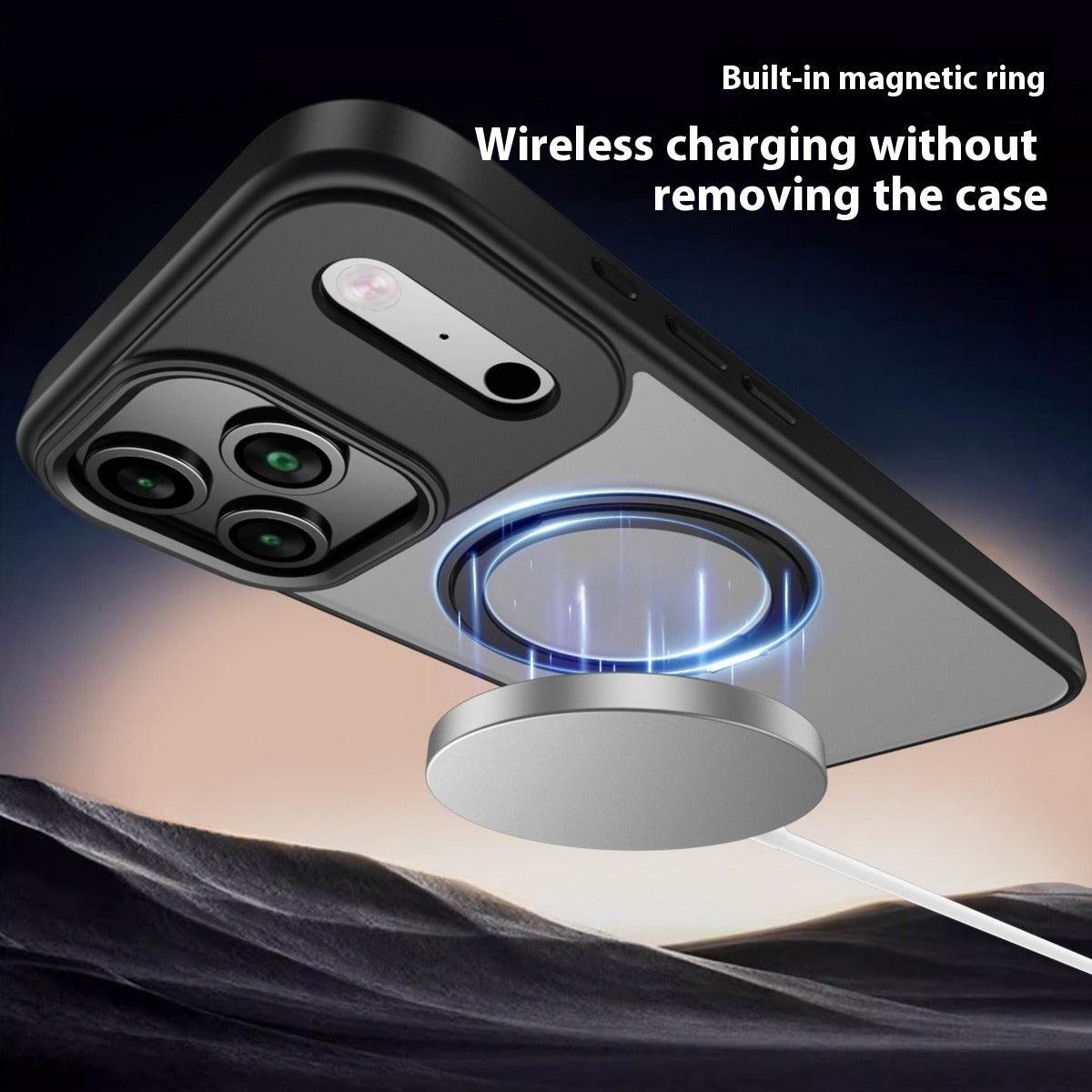 360 Rotating Bracket For IPhone17promax Magnetic Phone Case - Mubimart