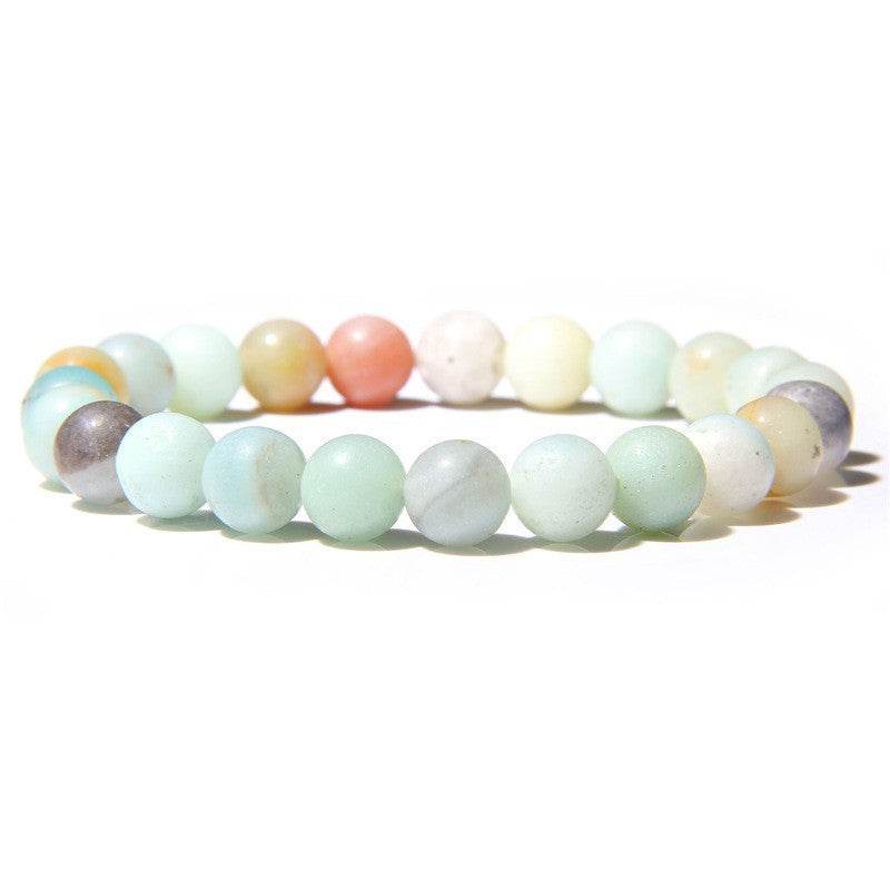Natural Stone Beads Bracelet Men - Mubimart
