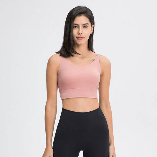 Women's Fashion Outdoor Push Up Accessory Breast Push Up Sports Bra - Mubimart