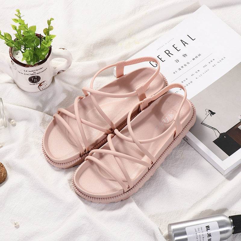 New Fashion Strappy Sandals Women - Mubimart