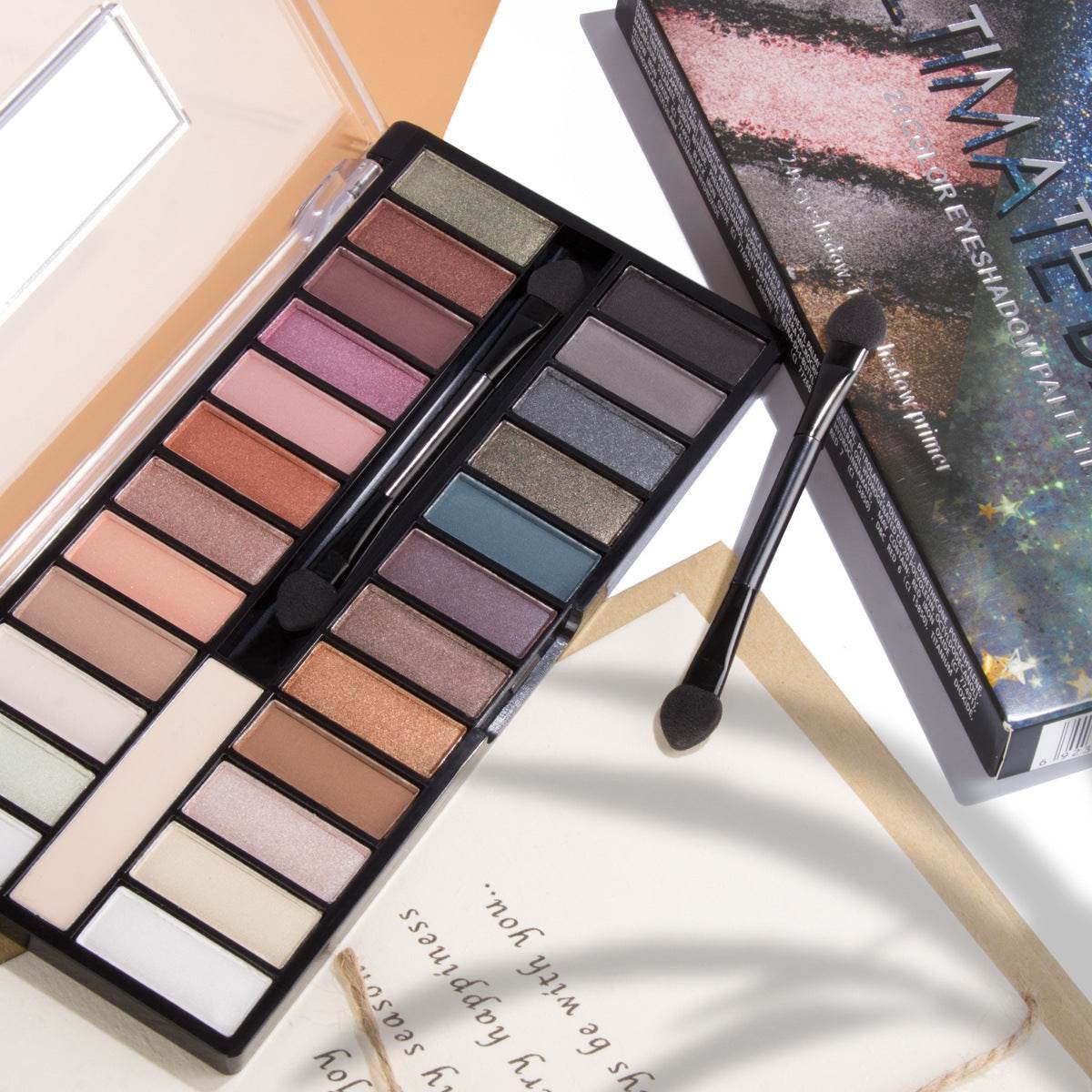 24-color primer matte pearl eye shadow - Mubimart