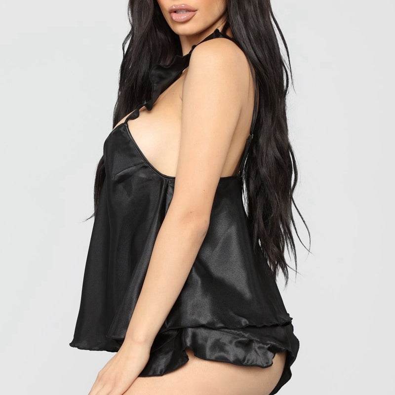 Sexy Underwear Womens Sleepwear Nightwear Lace Pajama - Mubimart