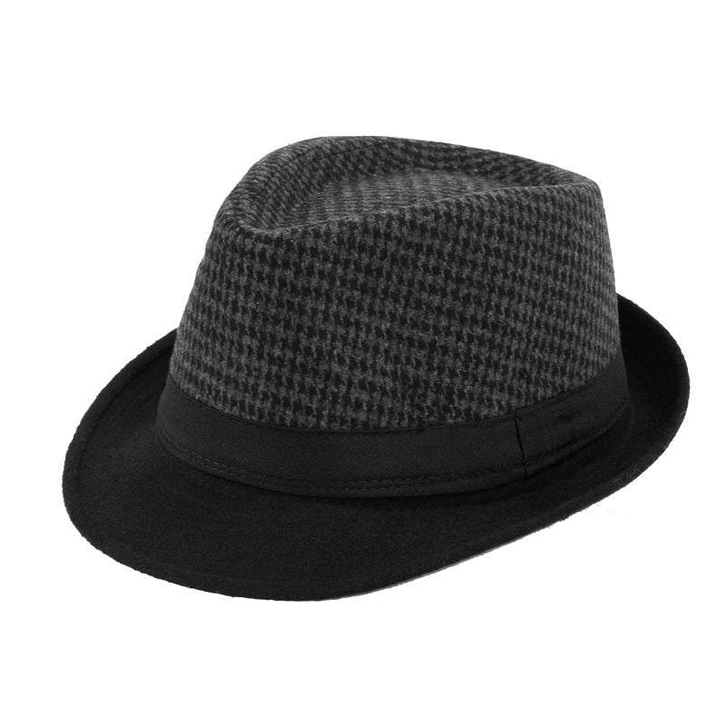 Fedora Hat Jazz Style Bowler Hat for men 58cm - Mubimart